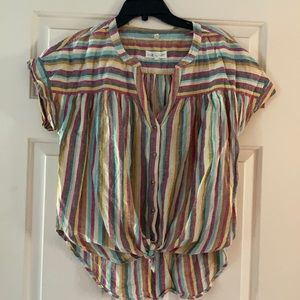 Lou & Grey for loft linen top size medium